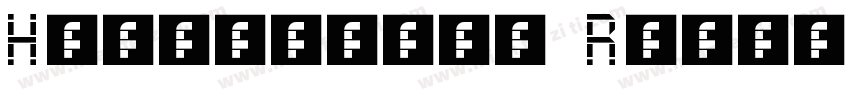 Hypercrack Regular字体转换
